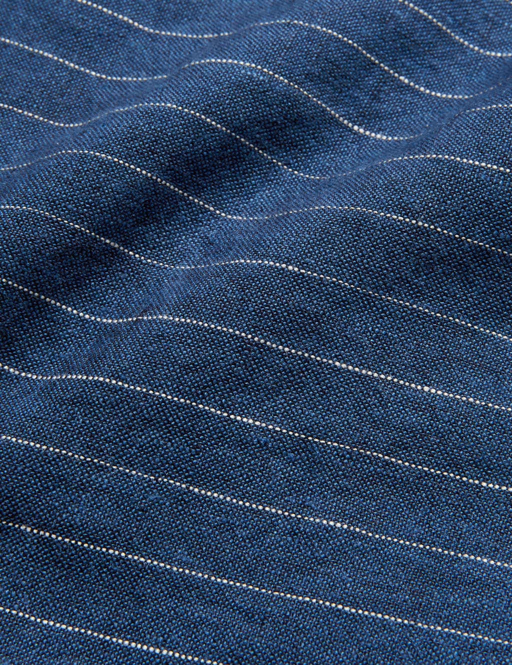Pure Linen Pinstripe Single Breasted Blazer image 6