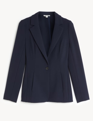 

JAEGER Womens Einreihiger Blazer - Navy, Navy