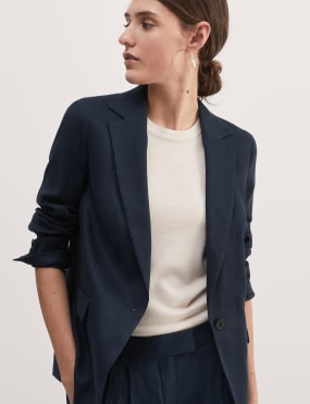 Marks and spencer clearance navy blazer ladies
