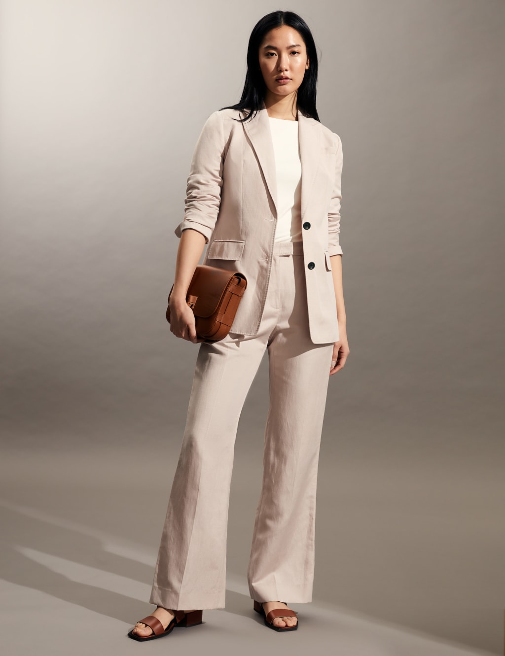 Silk Rich Single Breasted Blazer image 3