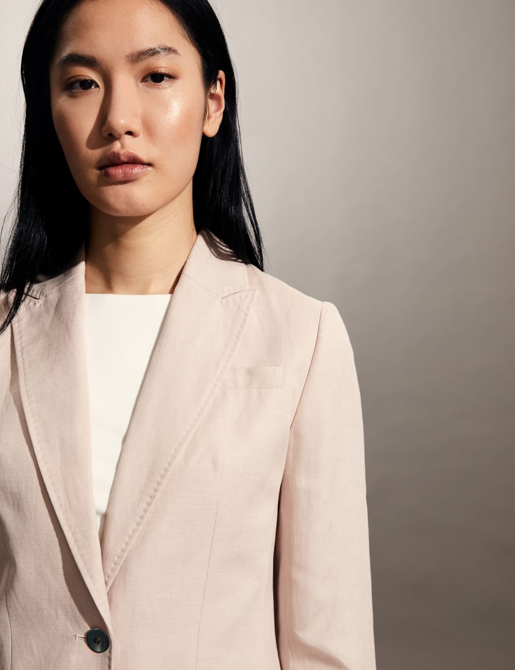 Silk Rich Single Breasted Blazer image 4
