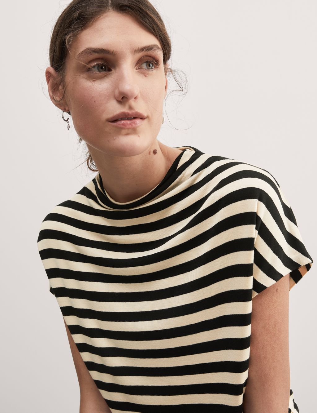 Jersey Striped Top