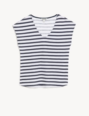 Jersey Striped Vest Top