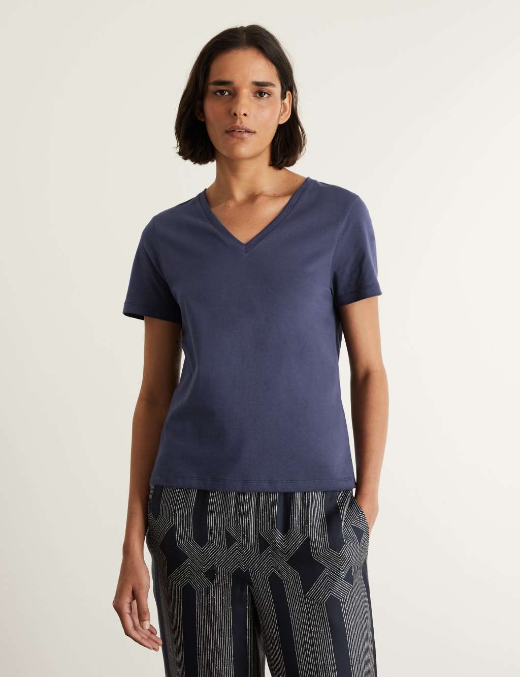 Women's V-Neck T-Shirts | M&S