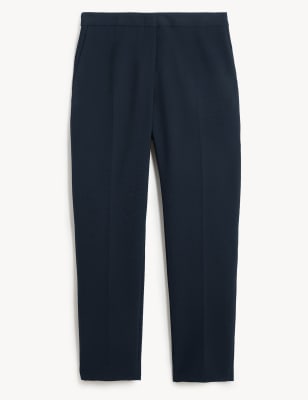 

JAEGER Womens Women's Tapered 7/8 Trousers - Navy, Navy