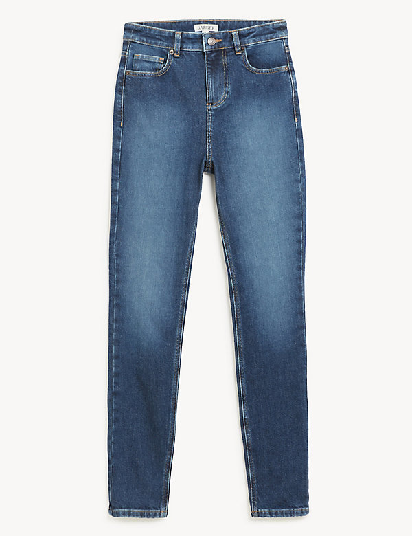 ג'ינס סקיני בגזרת מותניים גבוהים - IL