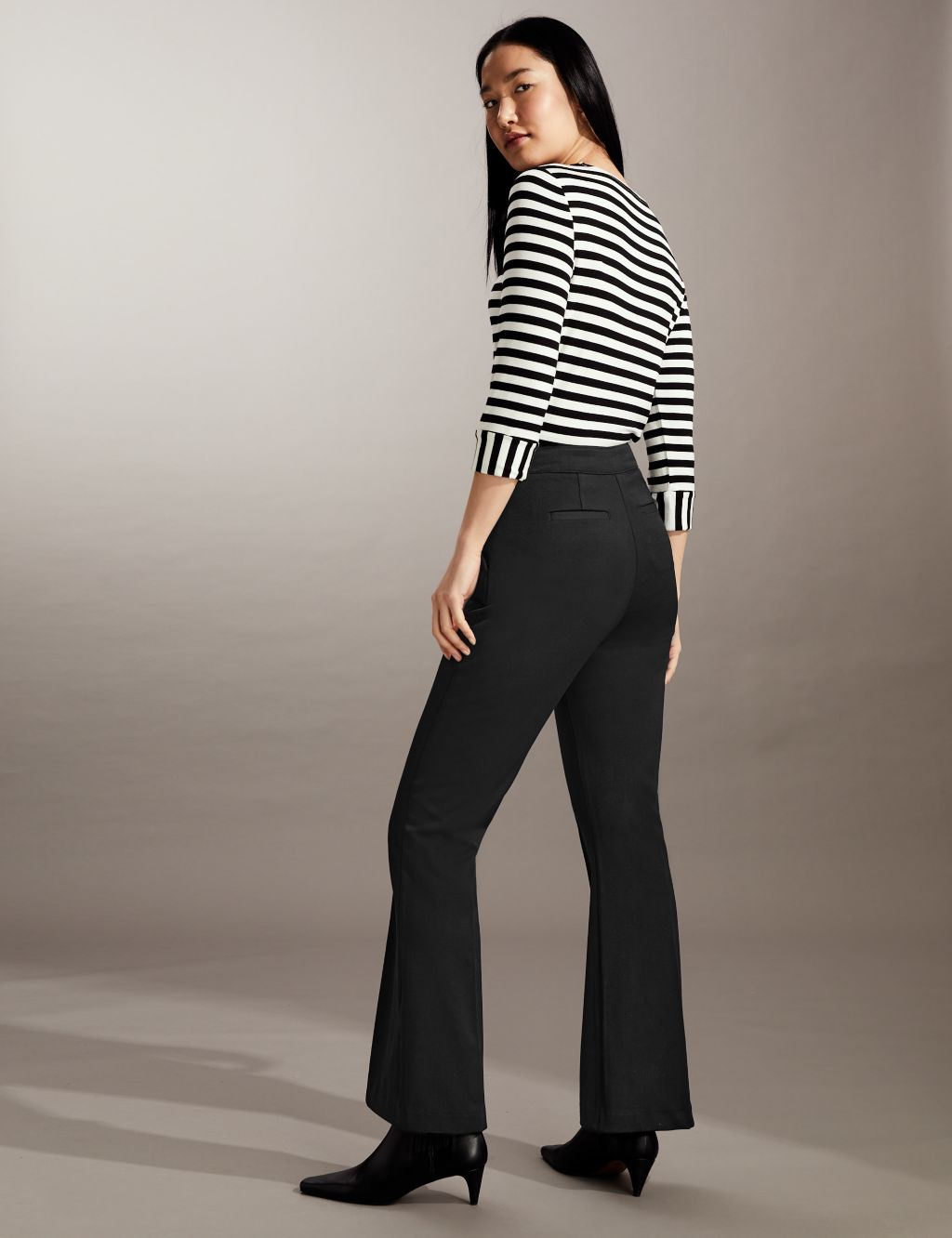 Flared Trousers image 4