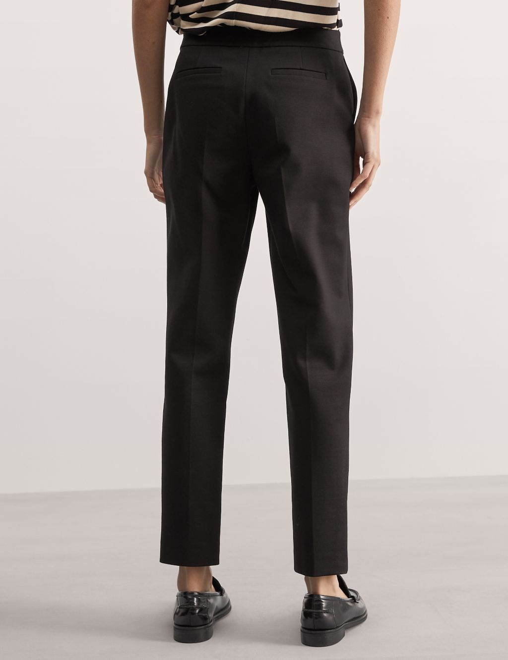 Jersey Slim Fit Trousers image 5