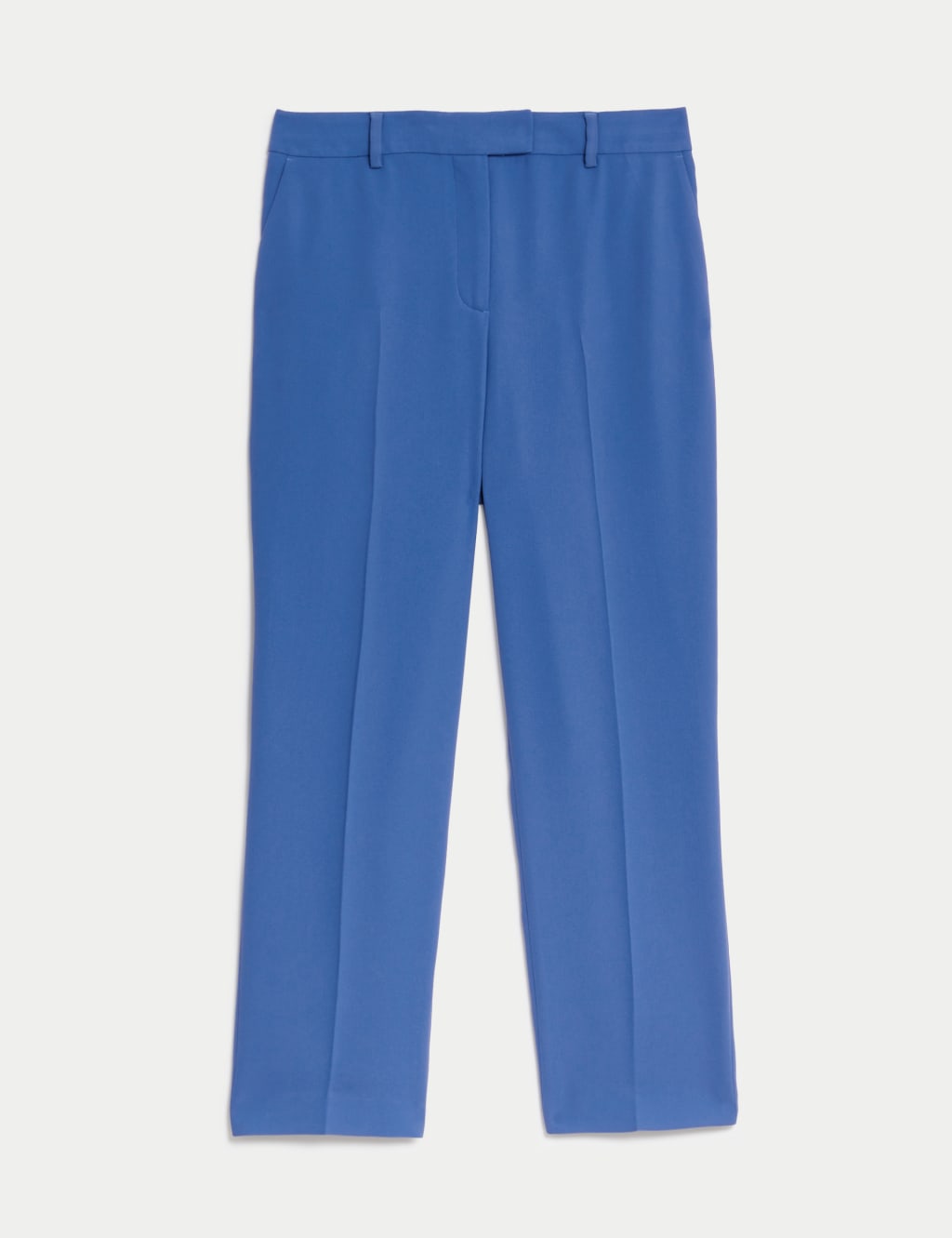 Crepe Straight Leg Ankle Grazer Trousers image 2