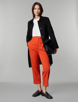 Smart capri trousers - Women's fashion