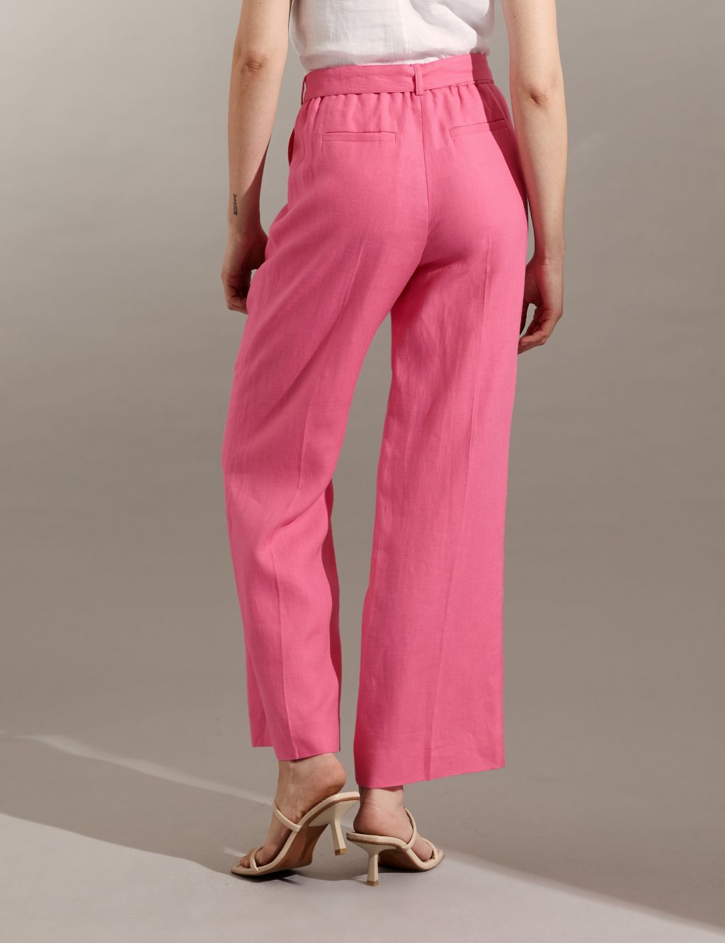 Pure Linen Trousers image 4