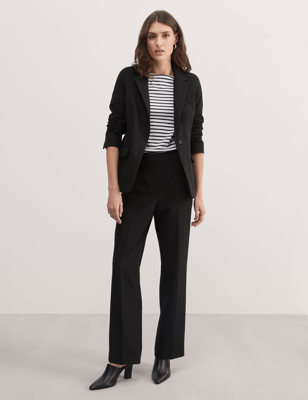 Ladies black discount party trousers