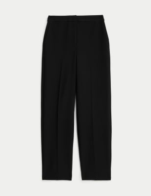 

JAEGER Womens Straight Leg Trousers - Black, Black