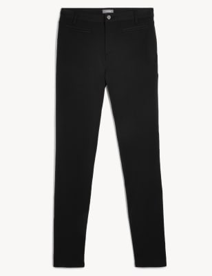 

JAEGER Womens Slim Fit Cigarette Trousers - Black, Black