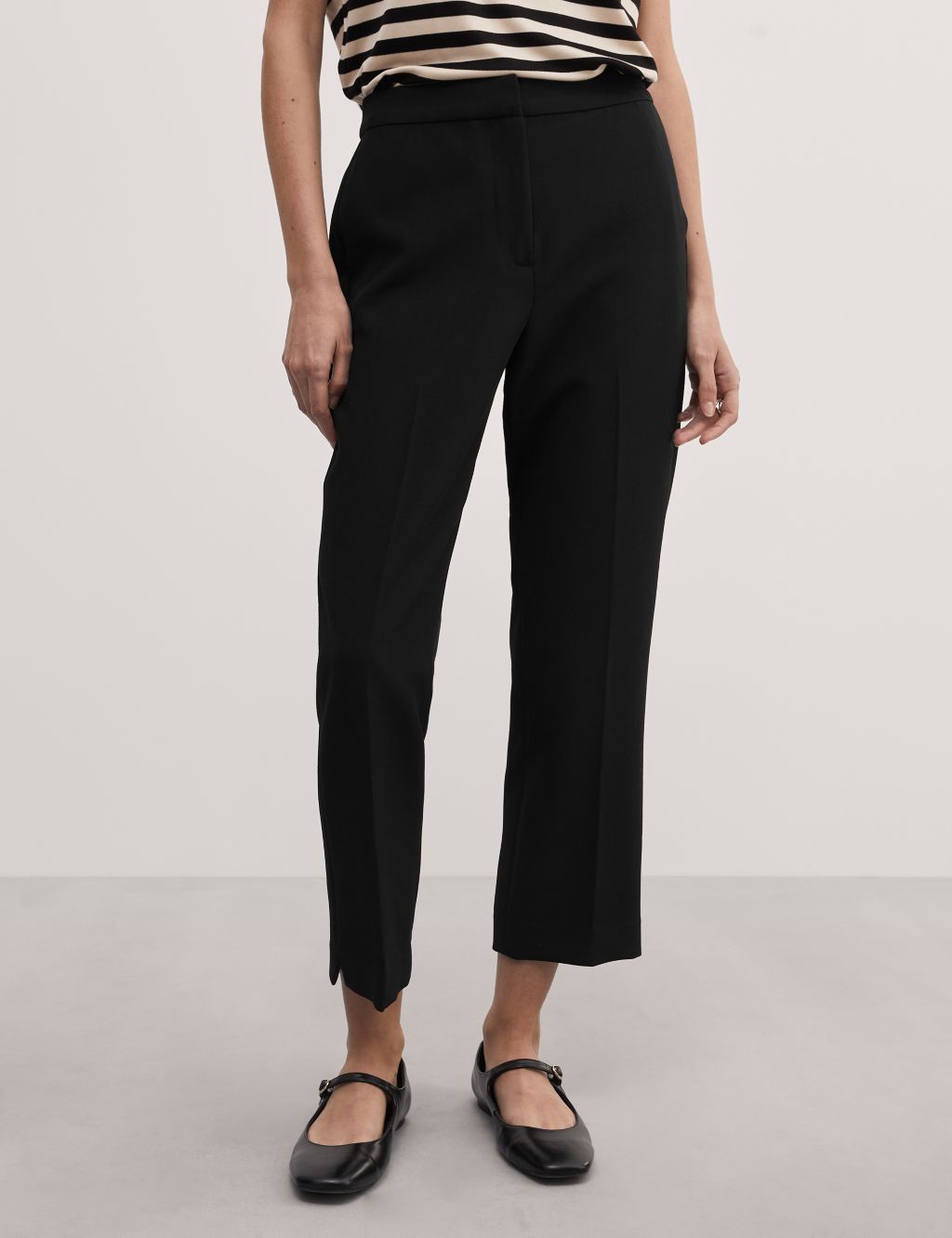 Slim Fit Trousers with Stretch image 3