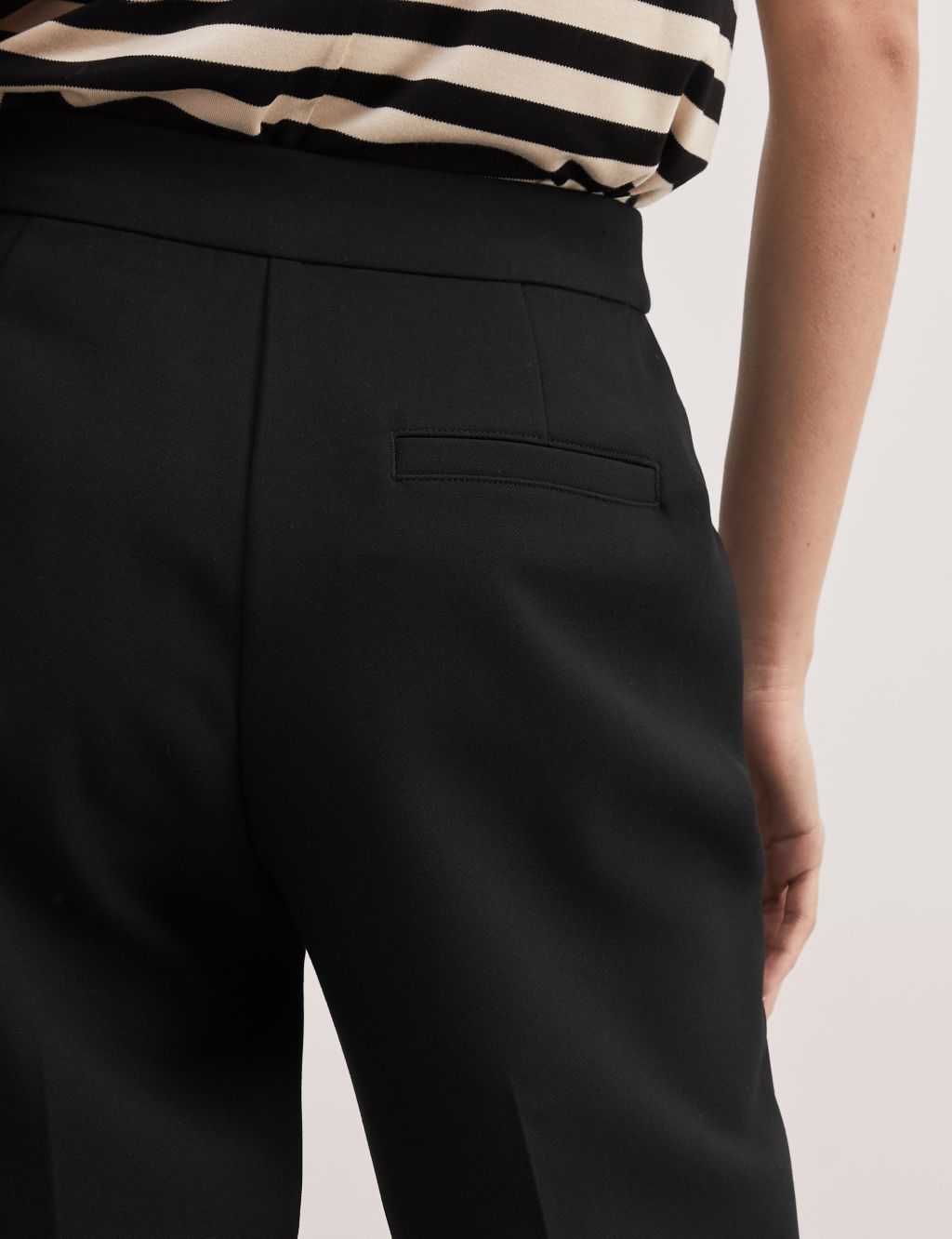Slim Fit Trousers with Stretch image 4