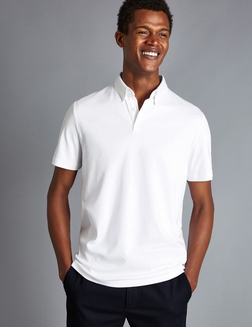 Men’s White Polo Shirts | M&S