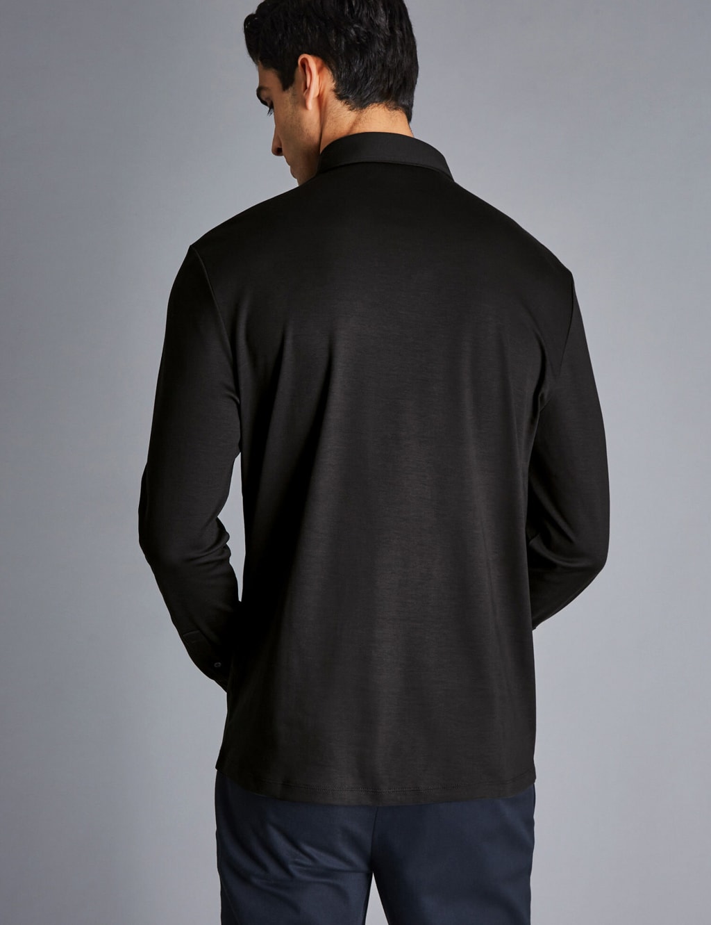 Pure Cotton Jersey Polo Shirt image 3