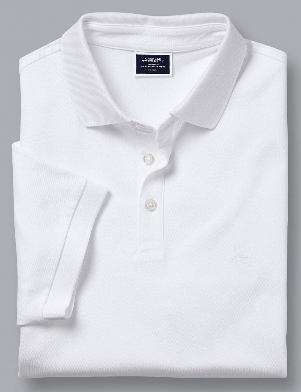 Cotton Rich Pique Polo Shirt image 2