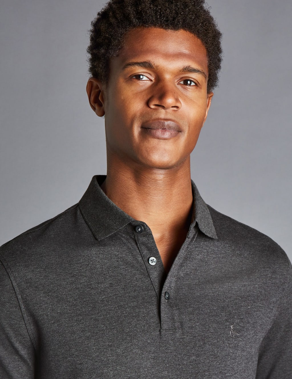 Cotton Rich Pique Polo Shirt image 3