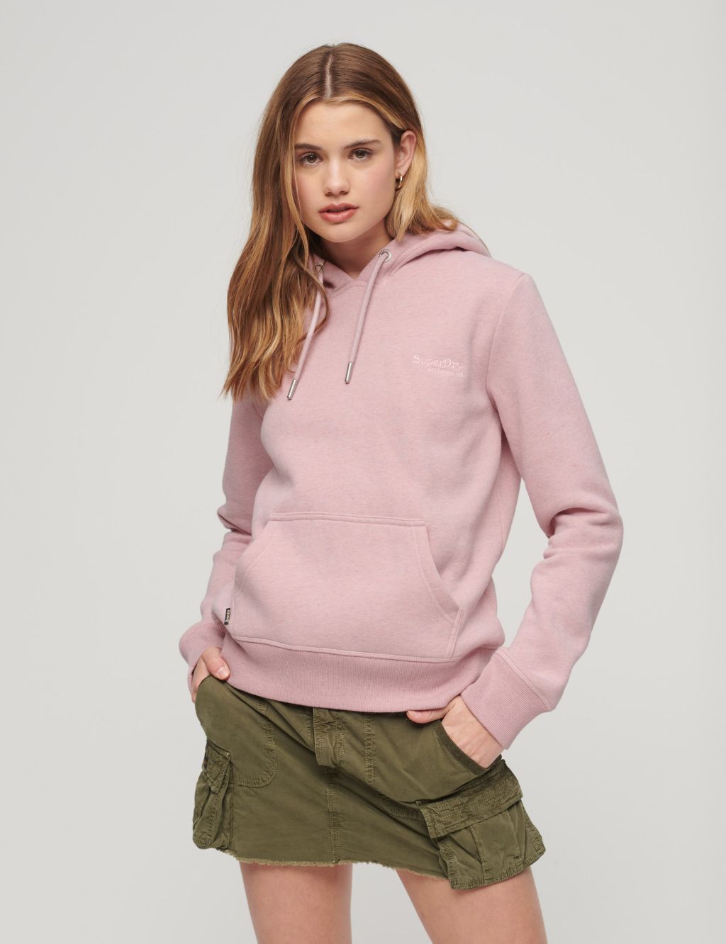 Cotton Rich Relaxed Hoodie image 1