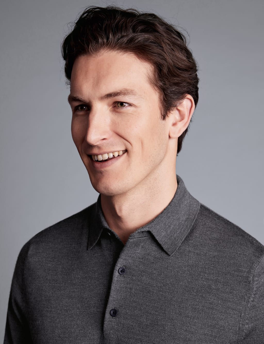 Longsleeved Men’s Polo Shirts M&S