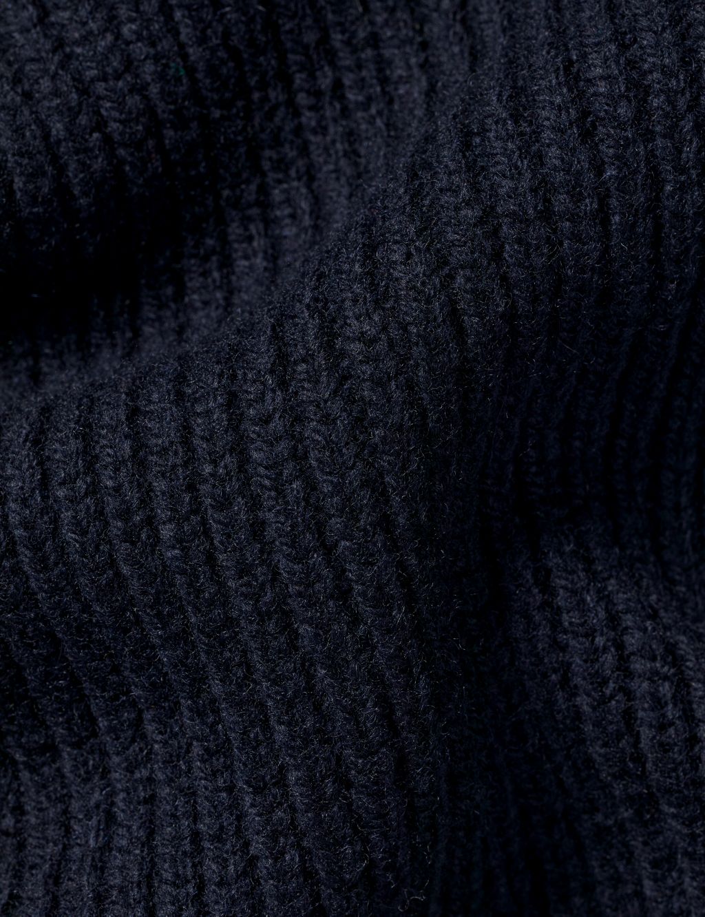 Pure Wool Ribbed Zip Up Cardigan image 6