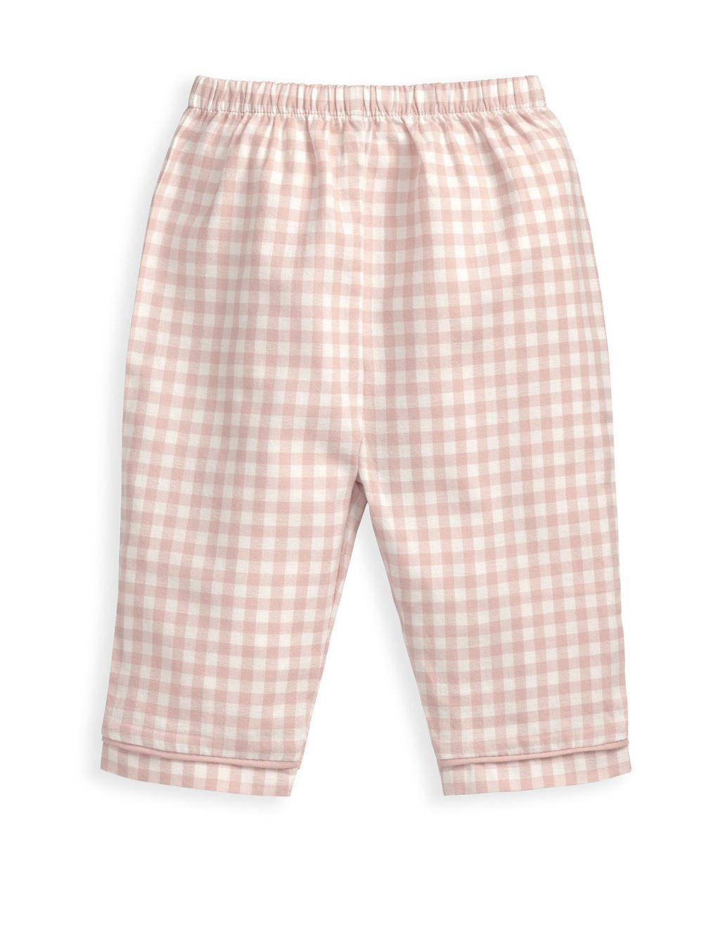 Pink Check Woven Pyjamas (6 Mths-3 yrs) image 3