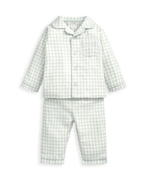 Blue Check Woven Pyjamas (6 Mths-2 Yrs) | Mamas & Papas | M&S