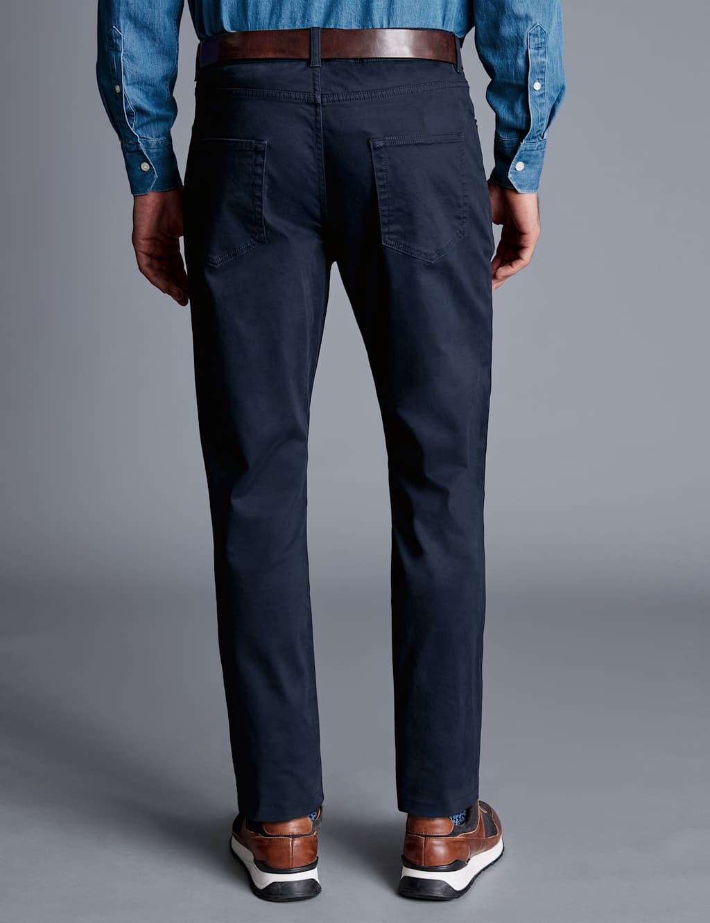 Slim Fit 5 Pocket Stretch Jeans image 3