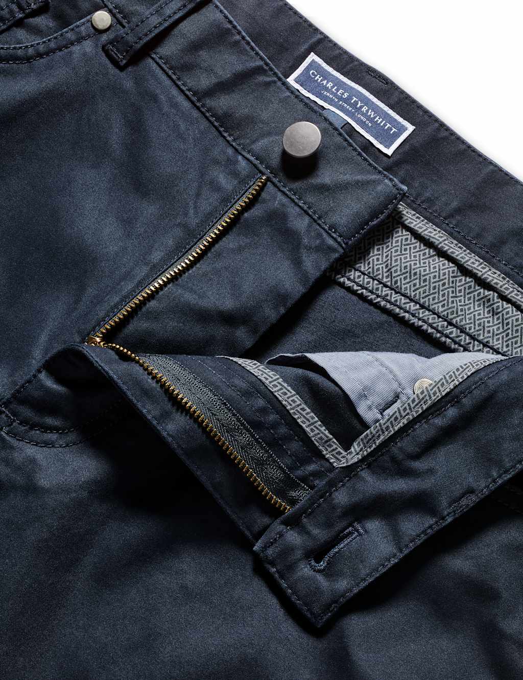 Slim Fit 5 Pocket Stretch Jeans image 4