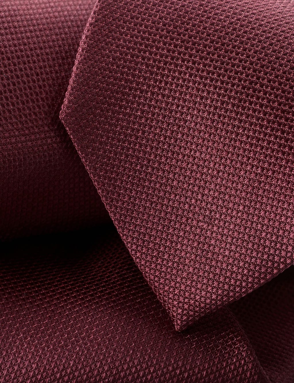 Textured Pure Silk Tie image 2