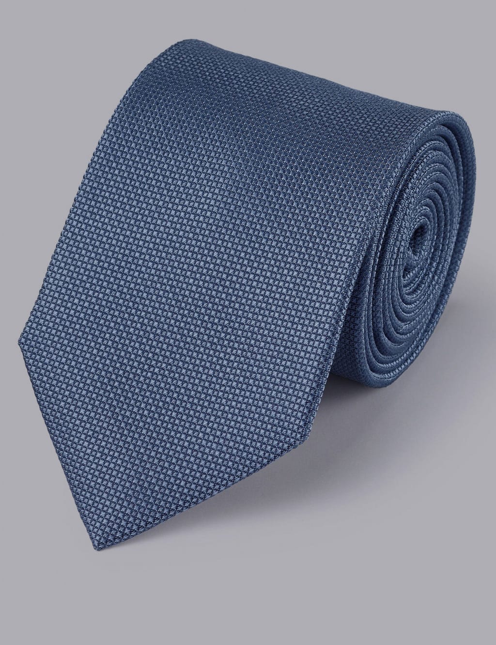 Textured Pure Silk Tie image 1