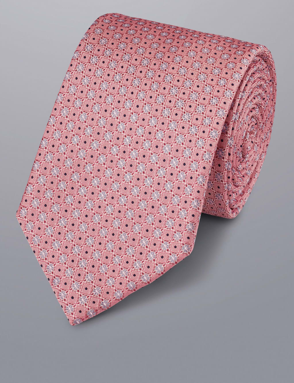 Floral Pure Silk Tie image 1