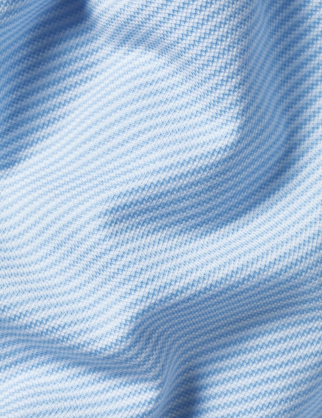 Cotton Rich Pique Striped Polo Shirt image 5