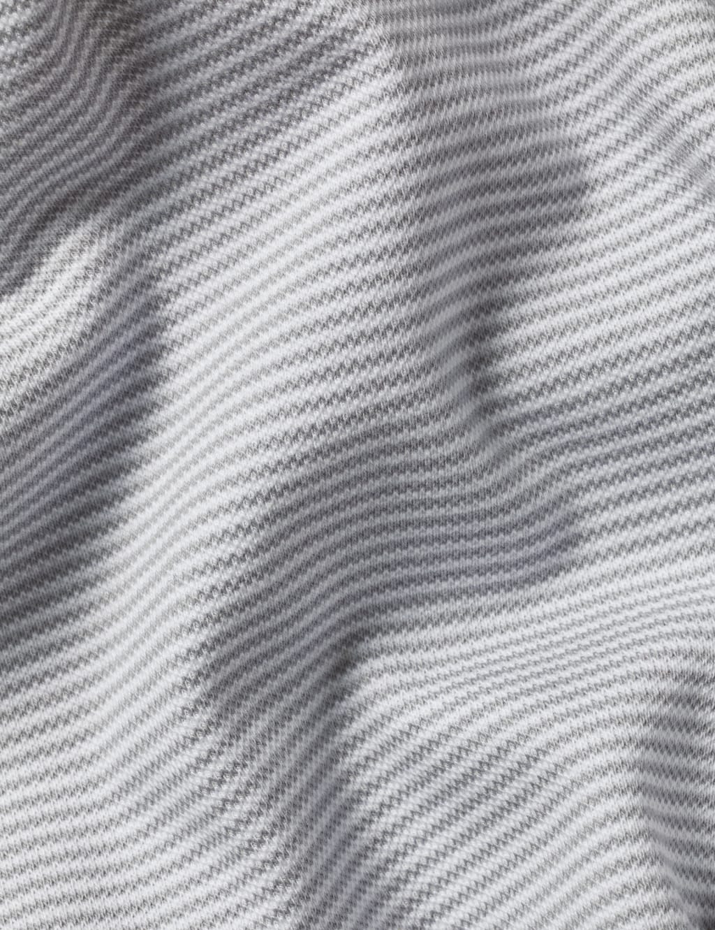 Cotton Rich Pique Striped Polo Shirt image 5