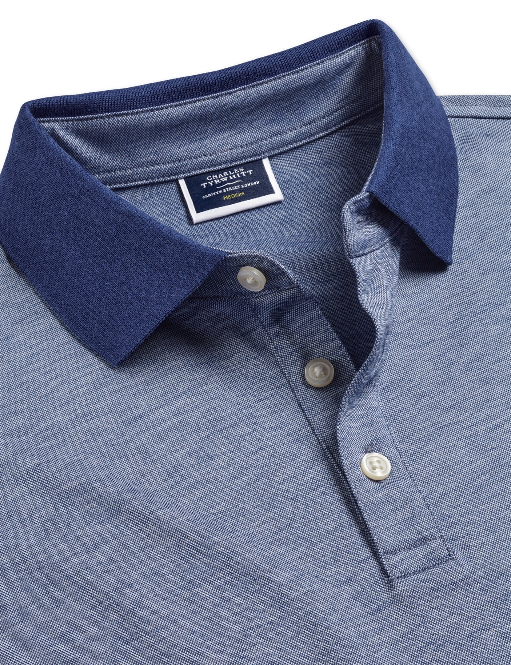 Pure Cotton Pique Polo Shirt image 4