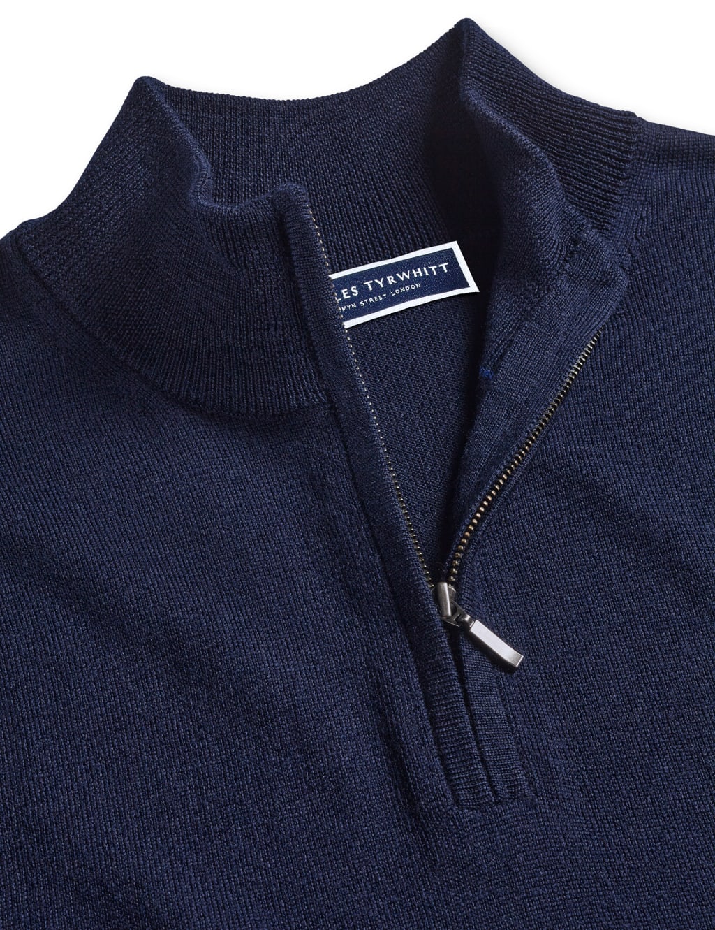Pure Merino Wool Half Zip Jumper image 4