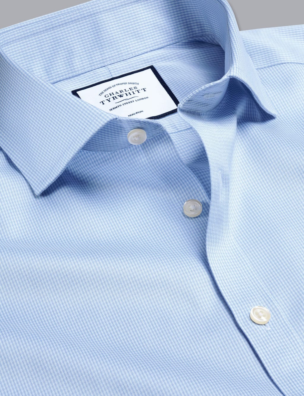 Slim Fit Non Iron Pure Cotton Shirt image 4