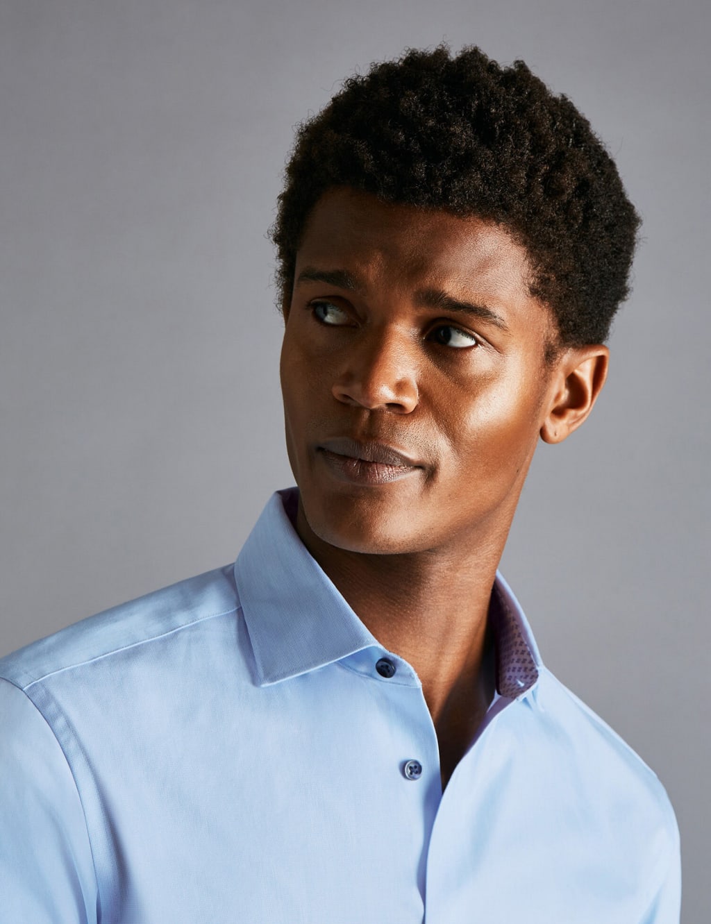 Slim Fit Pure Cotton Twill Shirt image 2