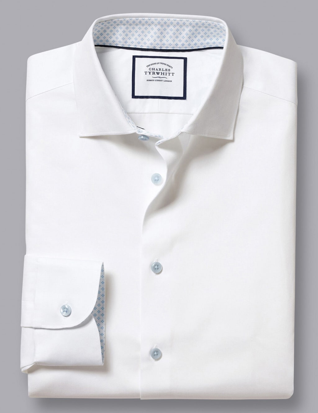 Slim Fit Pure Cotton Twill Shirt image 2