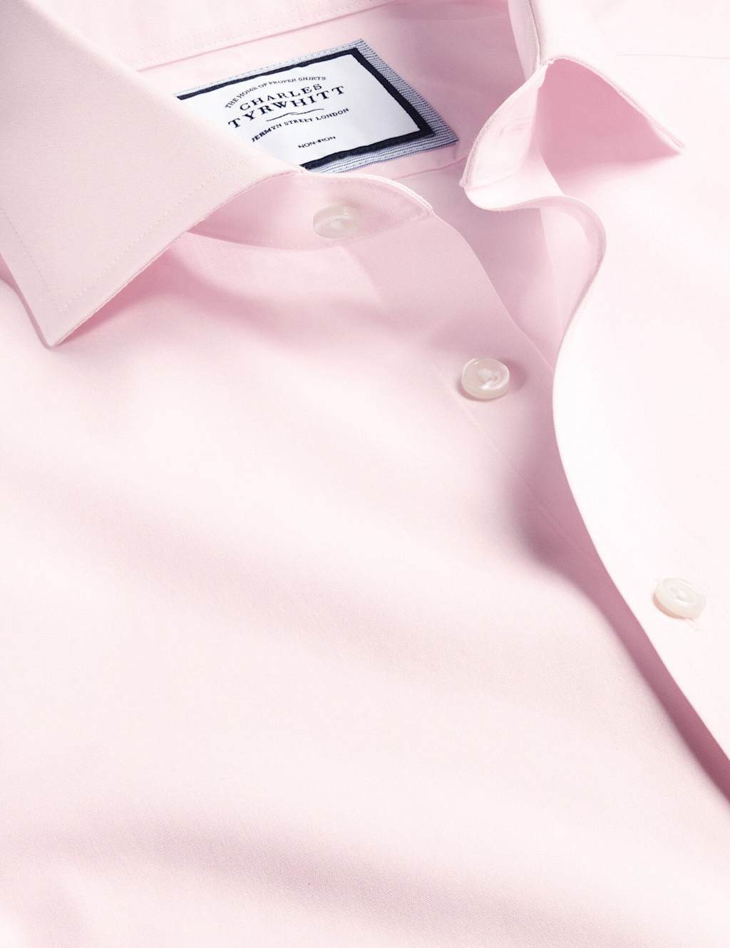 Slim Fit Non Iron Pure Cotton Shirt image 4