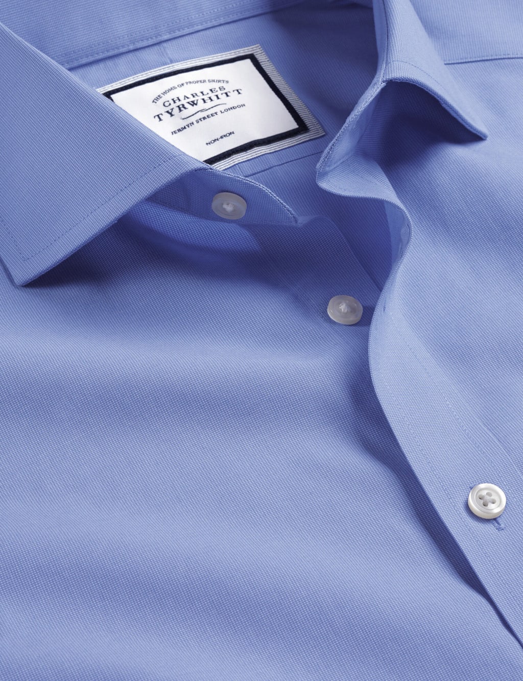 Slim Fit Non Iron Pure Cotton Shirt image 4