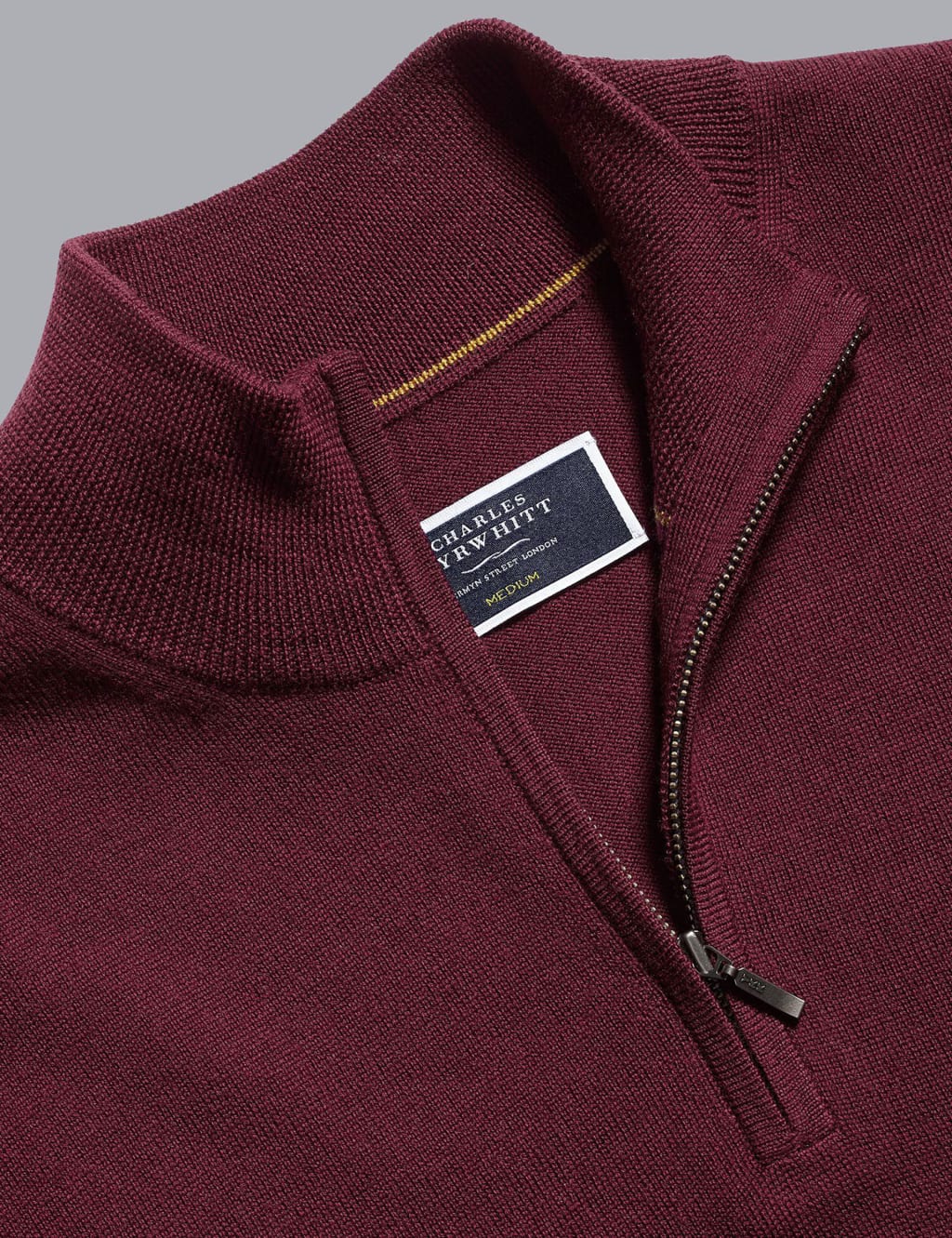 Pure Merino Wool Half Zip Jumper image 5
