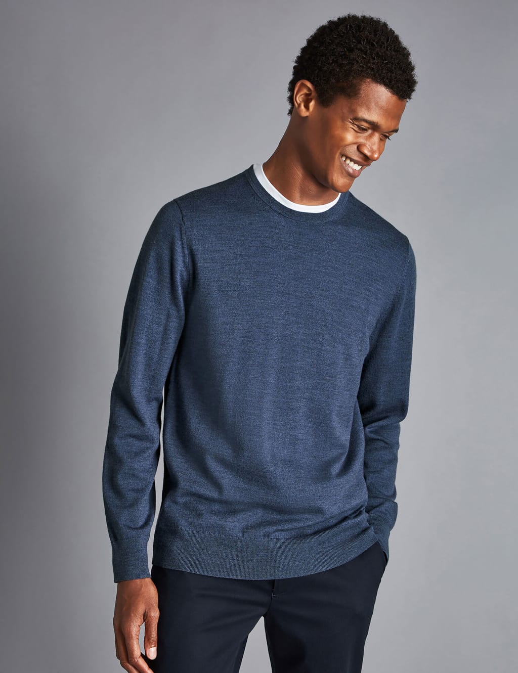 Navy jumper mens deals