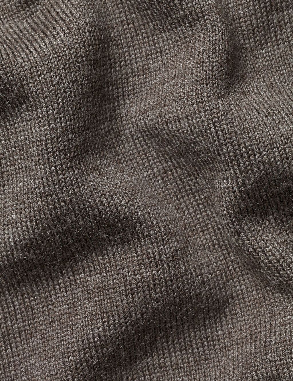 Pure Merino Wool Polo Neck Jumper image 4