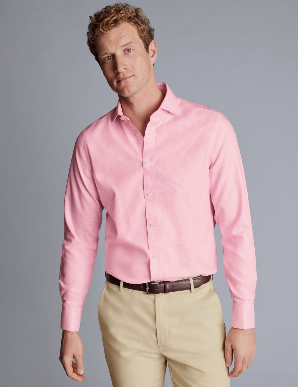 Men’s Pink Formal Shirts M&S