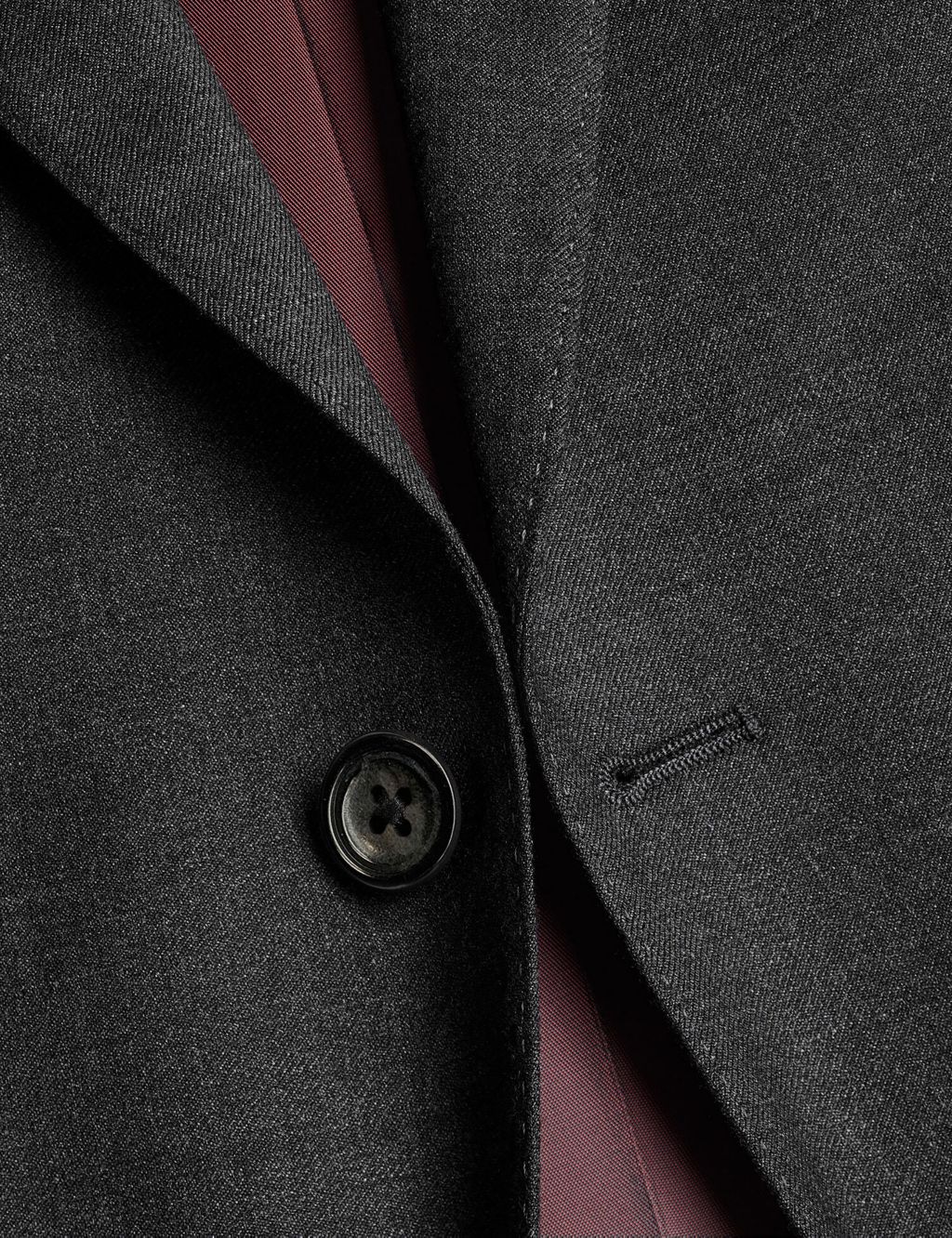 Slim Fit Pure Wool Twill Suit Jacket image 2