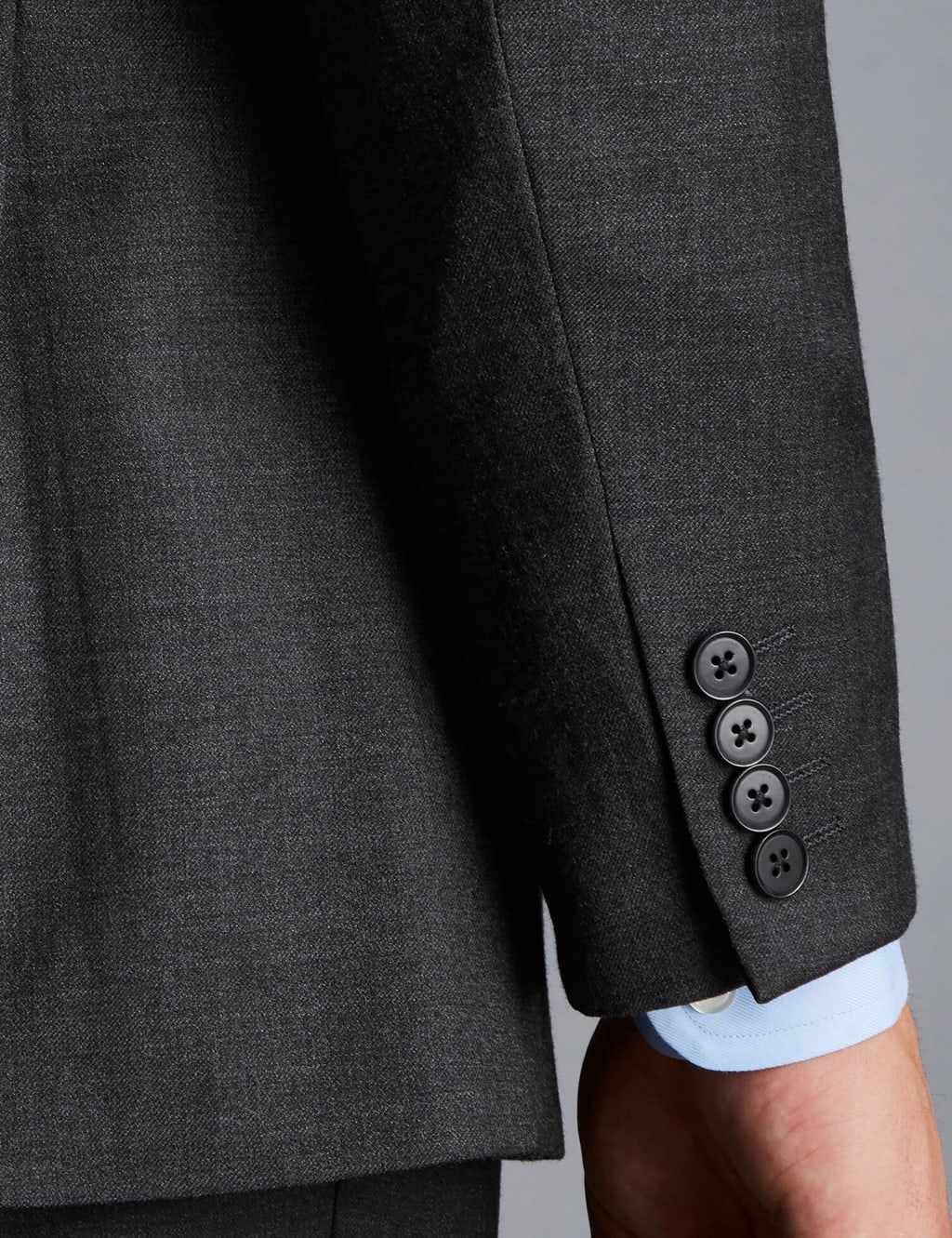 Slim Fit Pure Wool Twill Suit Jacket image 3