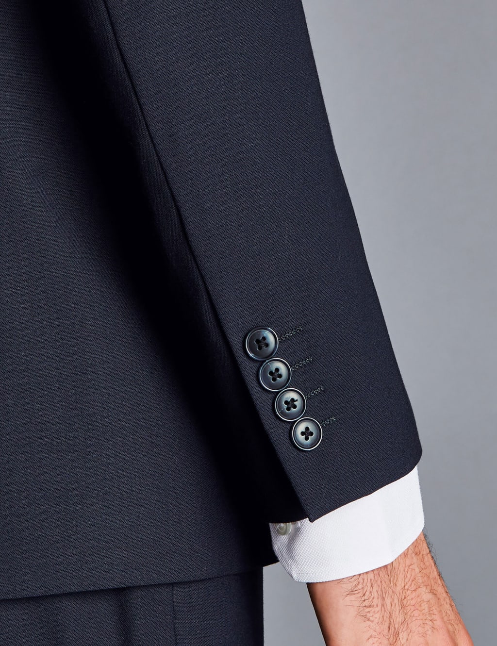 Slim Fit Super 120s Wool Suit Jacket image 3